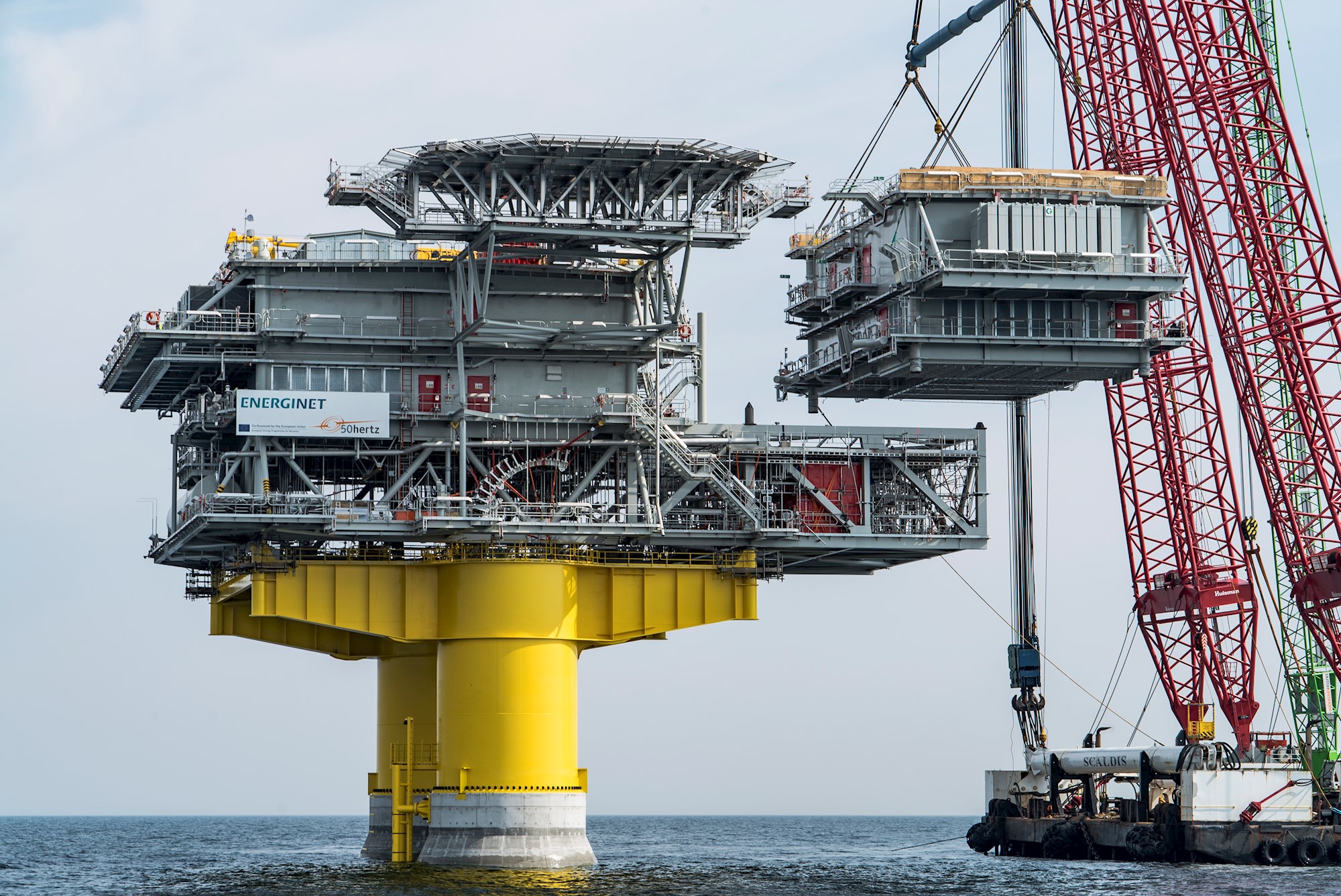 Kriegers Flak Project image 1 - turbines in the Baltic Sea