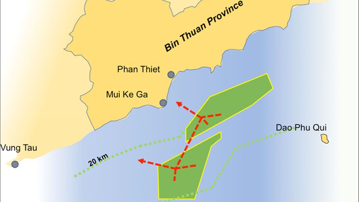 Thang Long Offshore Wind Farm conceptual image 2